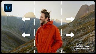 How To Expand Background In Lightroom | No Photoshop!