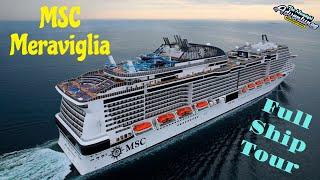 MSC MERAVIGLIA ULTIMATE SHIP TOUR | ALL PUBLIC AREAS