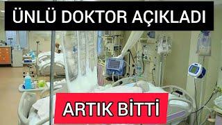 ÜNLÜ ALMAN DOKTOR AÇIKLADI: ARTIK BİTTİ.