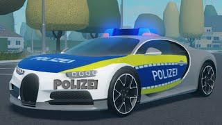 POLIZEI BUGATTI ist EXTREM SCHNELL und UNAUFFÄLLIG in Notruf Hamburg | ROBLOX Deutsch