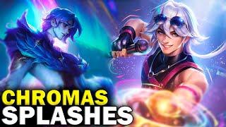 NEW Chroma Splashes - Ezreal, Hwei, Darius & Irelia - League of Legends