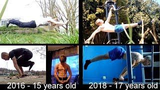 3,5 YEARS CALISTHENICS EVOLUTION - ROULAND Kévin