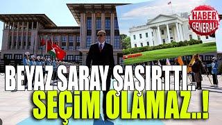 Beyaz Saray şaşırtan açıklama: Külliye Haklı, SEÇİM OLAMAZ