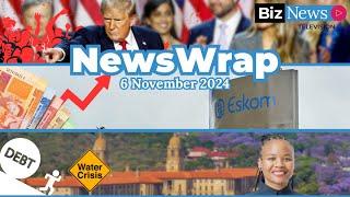 NewsWrap: Trump wins US election; new Tshwane Mayor; OUTA v ESKOM; SA’s top-performing stock