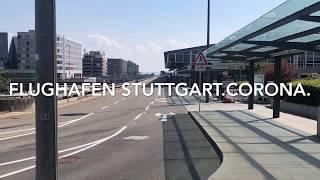 Flughafen Stuttgart während der Corona Krise