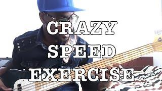 Killer Speed Exercise for Bass Players||How to Build Speed on Bass||Laudvekky||