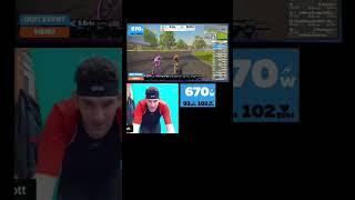 How NOT To Start a ZWIFT RACE! #shorts #zwift #zwifter