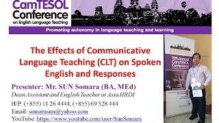 12th Annual CamTESOL Conference 2016_SPE 22_Presenter: SUN Somara