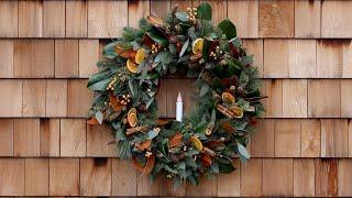 Creating a Festive Wreath with Natural Materials! // Garden Answer