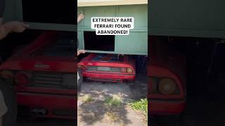 ABANDONED Ferrari 512bb Found! #barnfind #ferrari