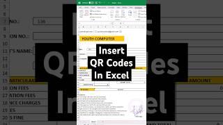QR Codes in #excel