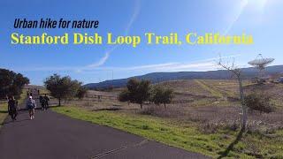 Chasing Views at the Stanford Dish Trail #stanforduniversity  #hiking #travel #vlog