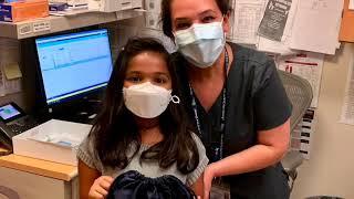 7-Year-Old Vaccinated at NYC Health + Hospitals/Queens