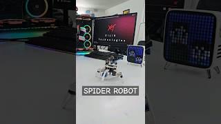Quadruped Spider Robot using Arduino #science #technology #trending #project #viral #shorts