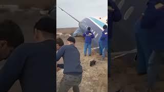 Azerbaijan Airlines plane crashes in Kazakhstan