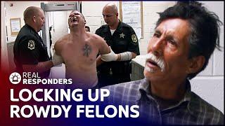 Throwing Combative Drunk Suspects Of America Into Holding Cells | Jail Full Episodes