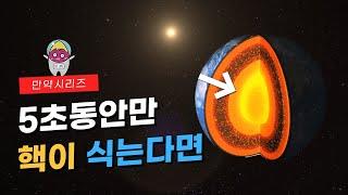  만약 5초 동안 지구 핵이 식어버린다면 무슨 일이 일어날까? (feat. 초심)