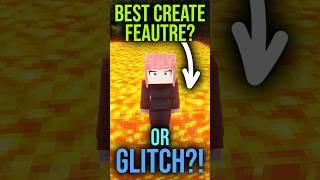 Easiest Way To Make Infinite Lava Sources for Minecraft Create! #minecraft #minecraftcreate