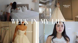 a week in my life in miami  shopping for my wedding dress, routine, grwms, weekend