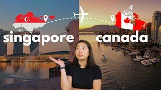 why I left Singapore for Canada