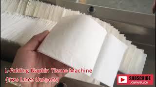 L Fold Napkin Tissue Paper Machine With Cheaper Price