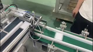 High speed Cartoning Machine for 3pcs Condom linked with wrapping machine