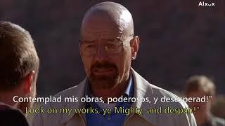 "Ozymandias" recitado por Bryan Cranston (Subtítulos Español e Ingles)