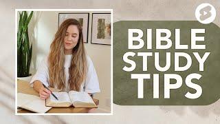 Bible Study Tips for Beginners | My Bible Study Routine + How I Study the Bible