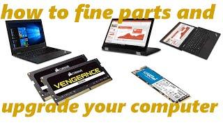 how to upgrade your thin and light laptop computer hardware and fine parts