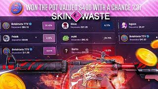 THE BEST CSGO JACKPOT SITE IN 2022!? (Skinwaste)