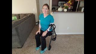 4 Wheeled walker Do's and Don'ts video