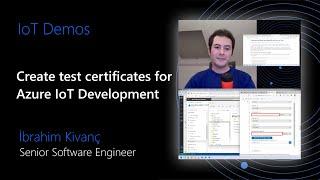 Demo: Create test certificates for Azure IoT Development