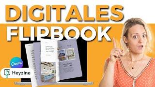 Erstelle schnell & einfach ein professionelles EBook als Flipbook (Canva + Flipbook)