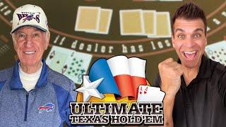 DAD JOINS FOR ULTIMATE TEXAS HOLD EM