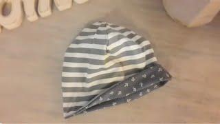 Reversible Beanie Sewing Instructions - WITHOUT a pattern - For Beginners -