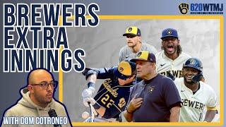 Brewers Fall Short in Game 3 vs St. Louis- Brewers Extra Innings w/ Dom Cotroneo - 6/14/25