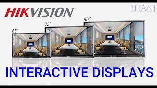 HIKVISION Interactive Display Demonstration l BHANJ ENTERPRISES