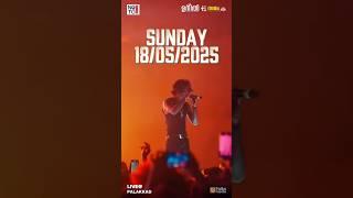 third program after his second birth#vedan #shortsfeed #viralvideo #palakkad #karuppu #gabri #rap
