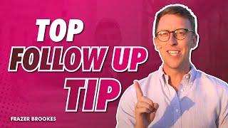 BEST Network Marketing FOLLOW UP TIP – How to FOLLOW UP in Your Network Marketing Business!