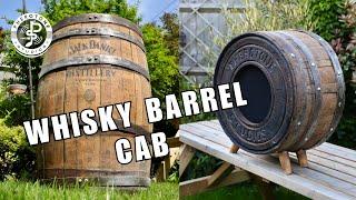 How To Make A Guitar Cab From A Whiskey Barrel - DIY Guitar Cab From A Whiskey Barrel