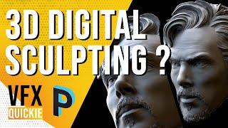 What is DIGITAL 3D SCULPTING ? Explained In-Depth  - VFX QUICKIE [HINDI]