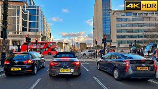 Drive in Chelsea - London | London's Affluent Area Drive | Chelsea to Vauxhall [4K HDR]