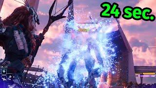 Defeating TILDA in 24 SECONDS on Very Hard! | Horizon Forbidden West