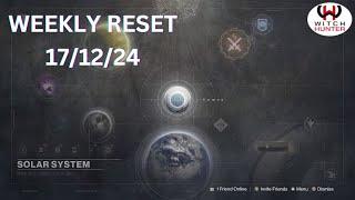 Destiny Weekly Reset 17.12.24. Weekly Raid and Nightfall!!!