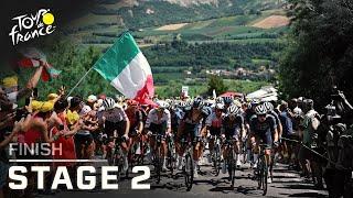 Highlights: 2024 Tour de France, Stage 2 finish | Cycling on NBC Sports