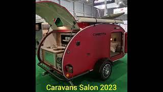 Caravans Salon 2023 Międzynarodowe Targi Poznańskie.  Ekspozycja Everest.