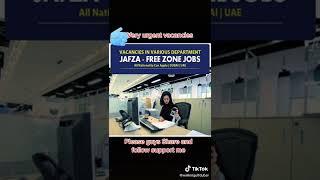 Jafza Freezone jobs dubai