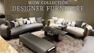 Designer Sofa Comfy Chairs Leather Beds Imported Dining Tables in Kirti Nagar Furniture Market Delhi