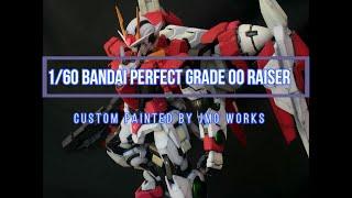 1/60 BANDAI PERFECT GRADE 00 RAISER CUSTOM PAINTED BY JMO WORKS