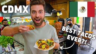 The Ultimate MEXICAN STREET FOOD TACO Tour in Mexico City! CDMX, Mexico